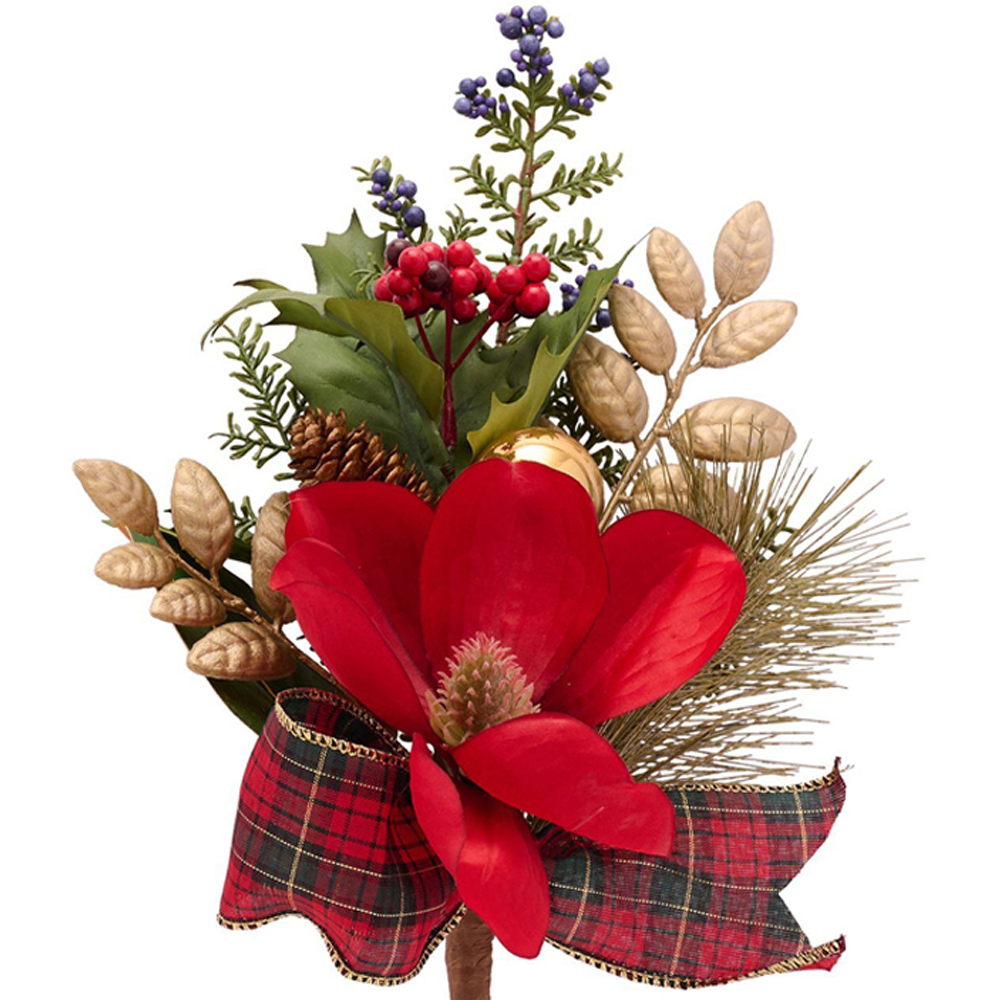 The Christmas Gift Co Magnolia Christmas Tree Pick Image 2