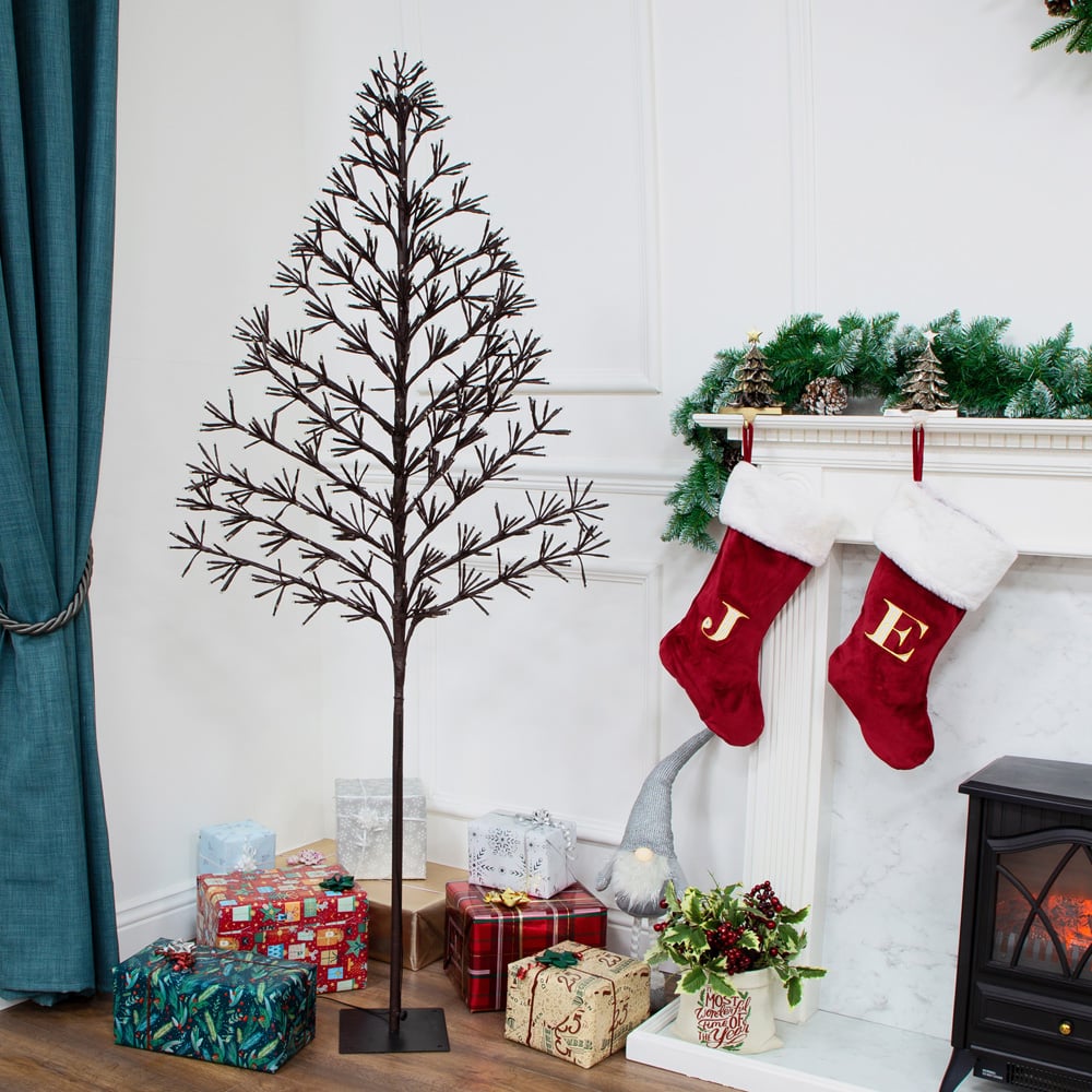 The Christmas Workshop 744 Warm White LED Twinkling Starburst Xmas Tree 6ft Image 6