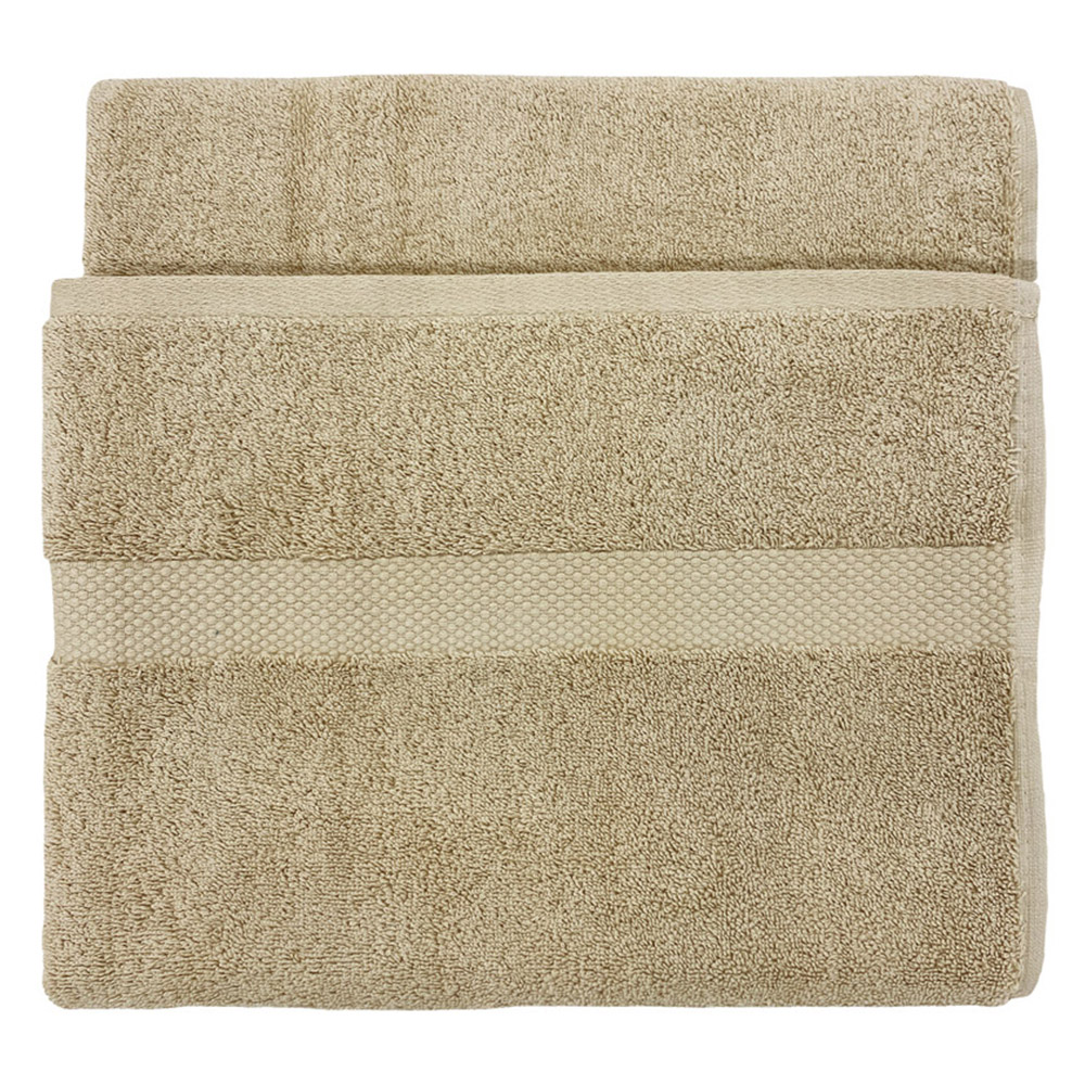 Yard Loft Combed Cotton Oatmeal Towel Bundle Set of 6 Image 3