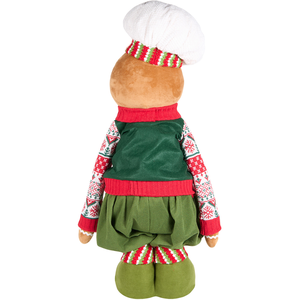 Extendable Gingerbread Character - Multicolour Image 3