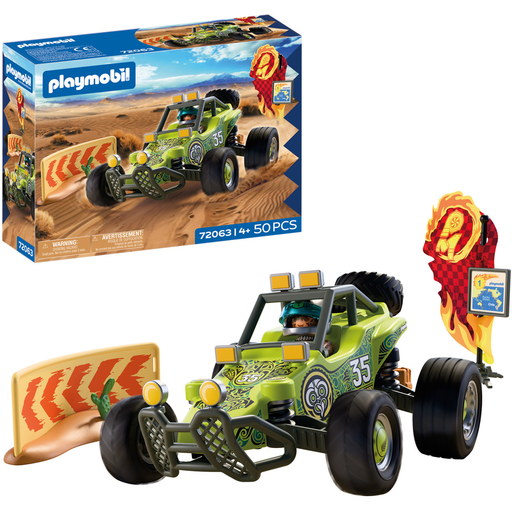 Playmobil Offroad Stock Car Playset Image 3