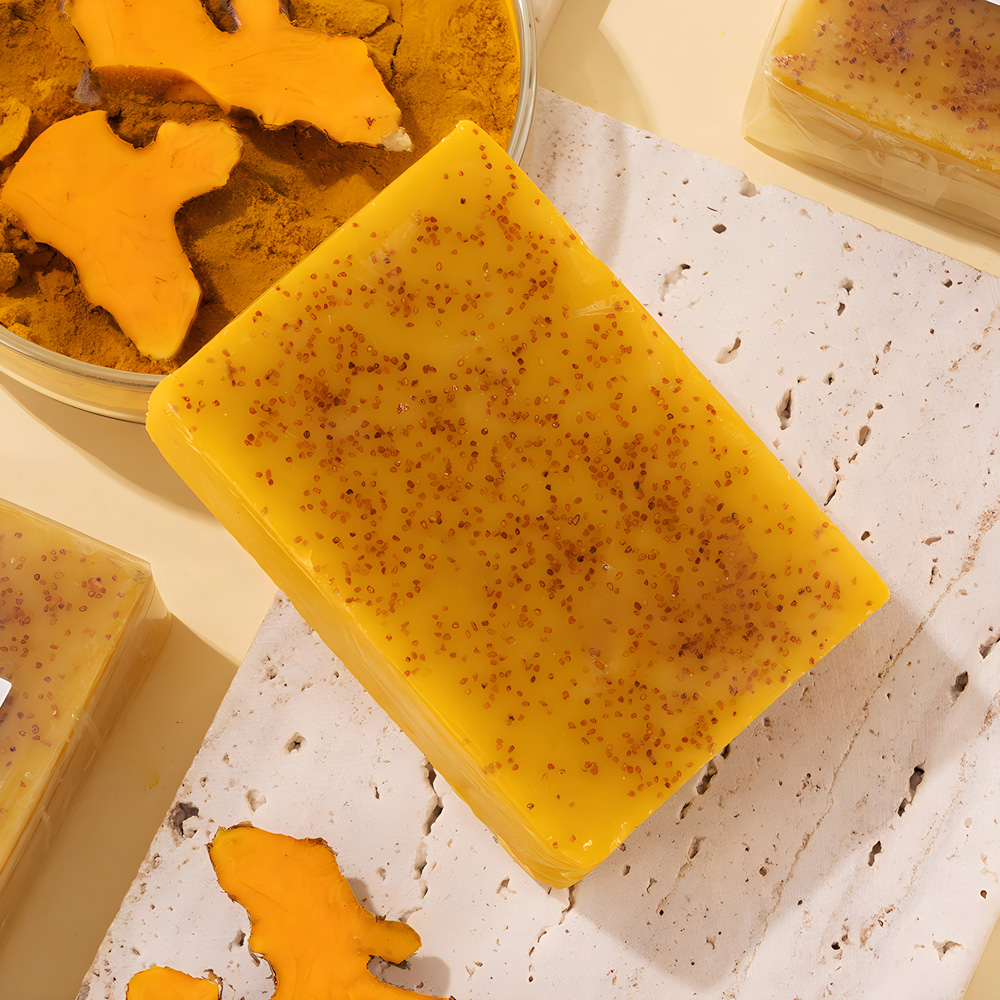 Avilo Turmeric and Kojic Acid Soap Bar 3 Pack Image 4
