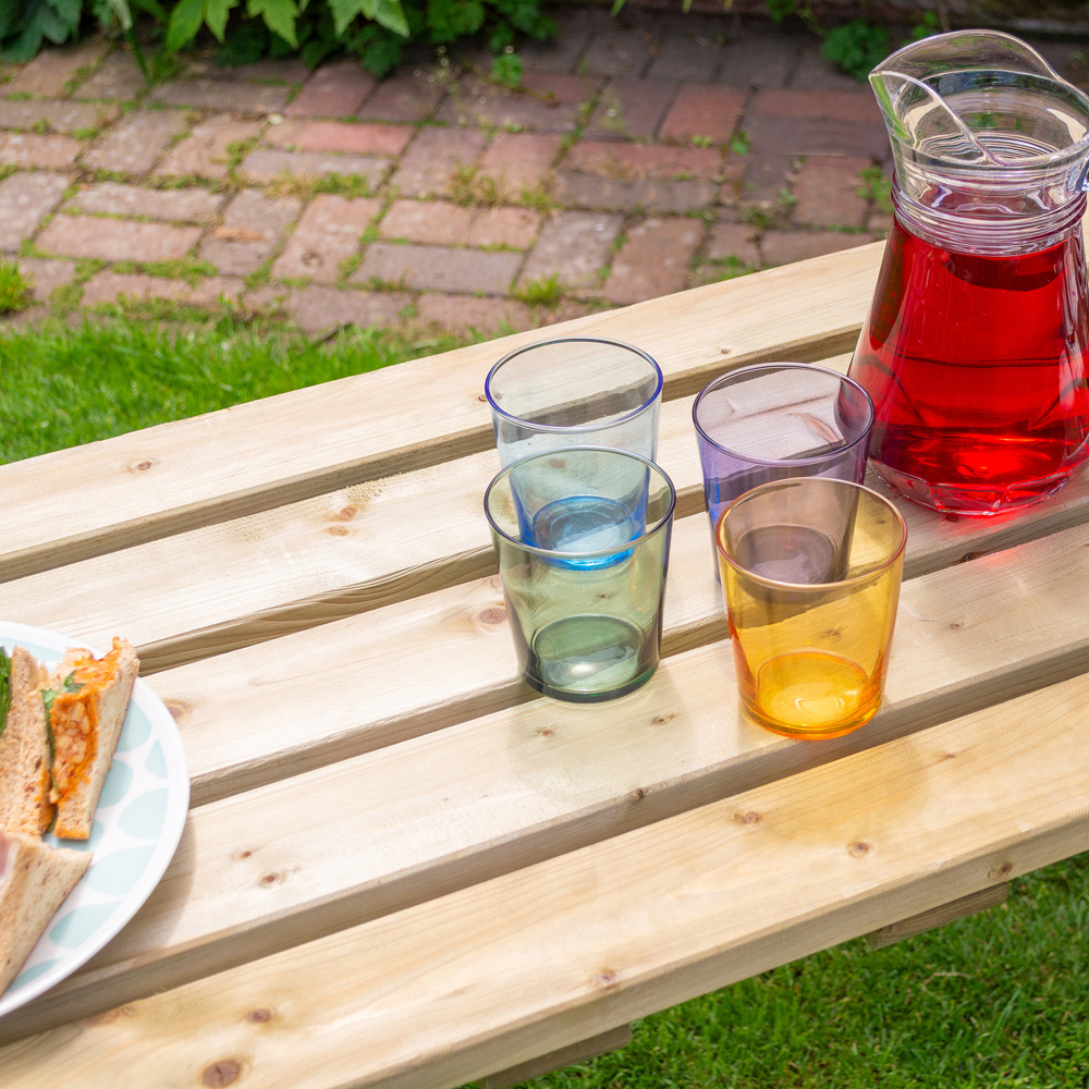 Rowlinson Traditional 6 Seater Picnic Table 1.5m Image 4