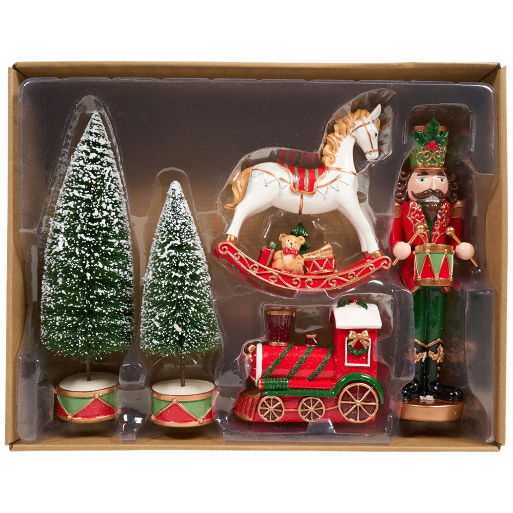 Traditional Christmas Ornament Set Image 1