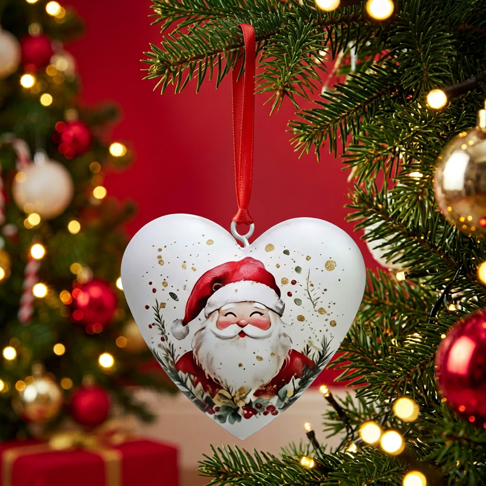 Set of 3 Heart Decorations Image 3