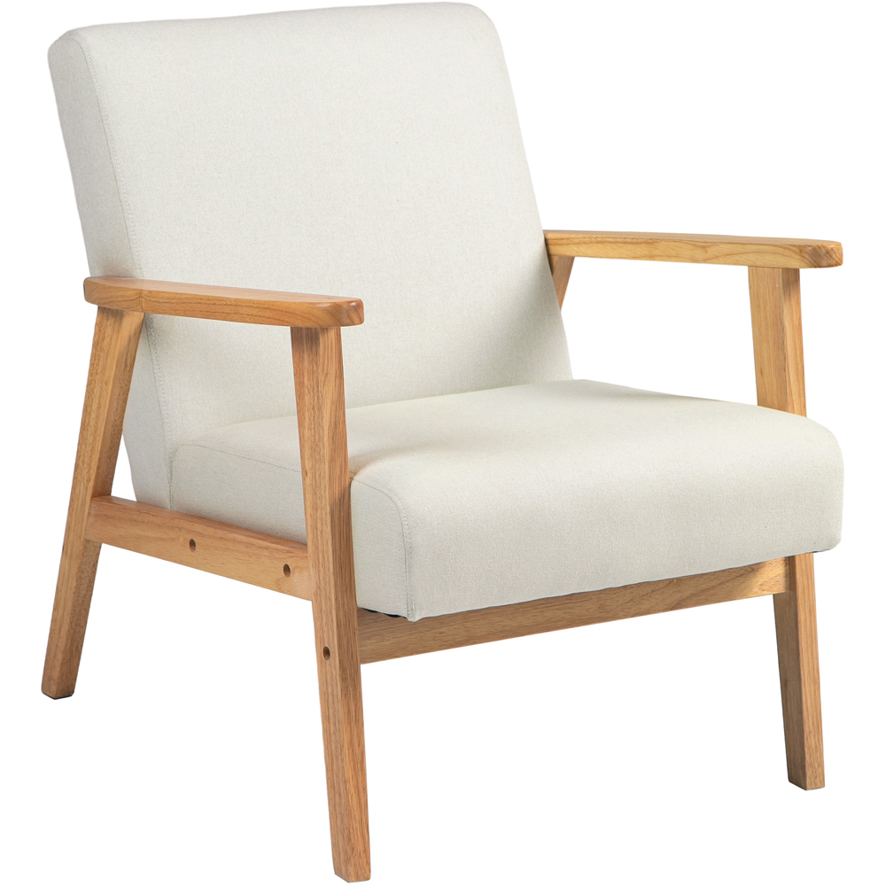 Portland Cream Accent Chair Image 2