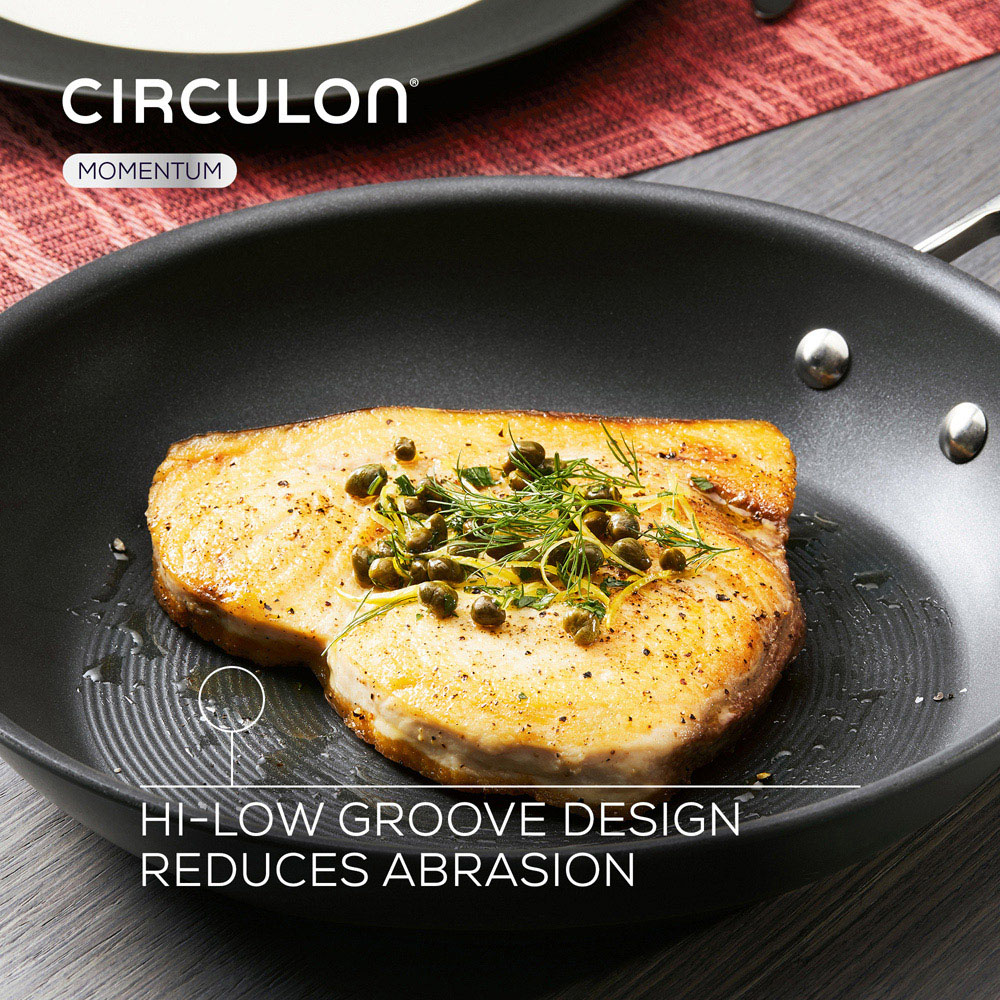 Circulon Momentum Nonstick Hard Anodised Aluminium Cookware Set of 5 Image 2