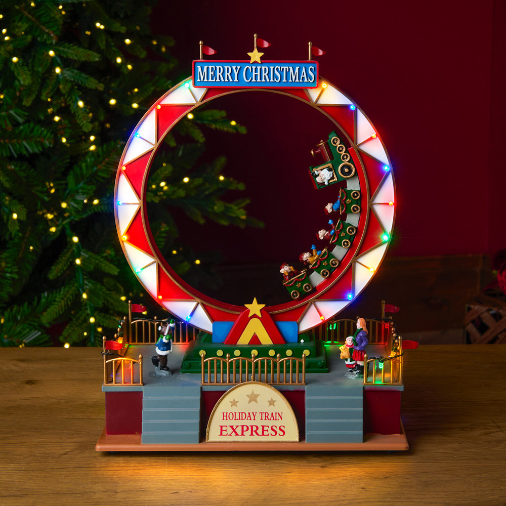 LED Christmas Train Express Model Image 2