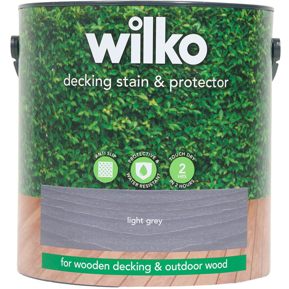 WILKO ANTI SLIP DS LIGHT GREY 2.5L Image 2