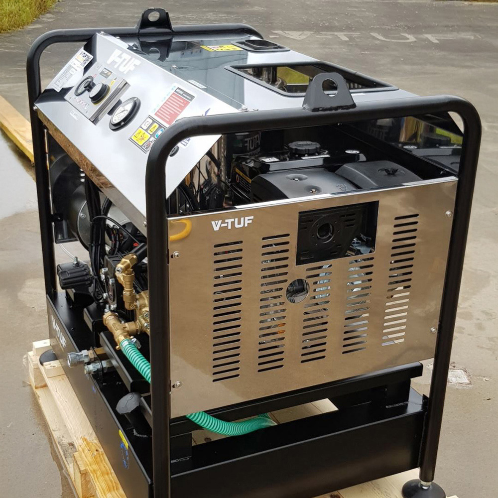 V-TUF RAPID PTR15250 Petrol Engine Static Hot Water Pressure Washer 275Bar Image 2