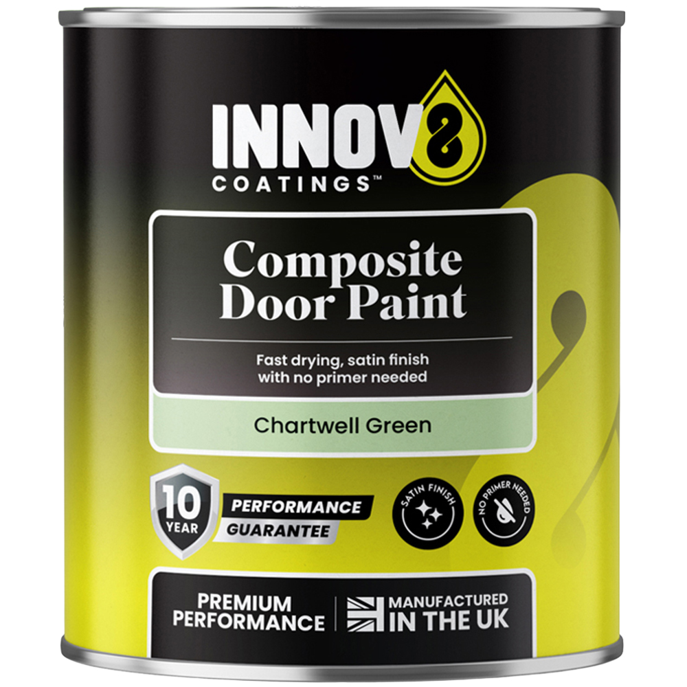 Innov8 Coatings Composite Door Paint 750ml Chartwell Green Image 2