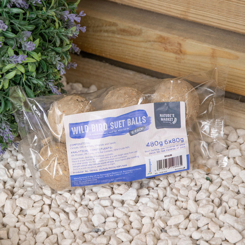 Samuel Alexander Bird Wildlife Nutritional Suet Fat Balls 6 Pack Image 8