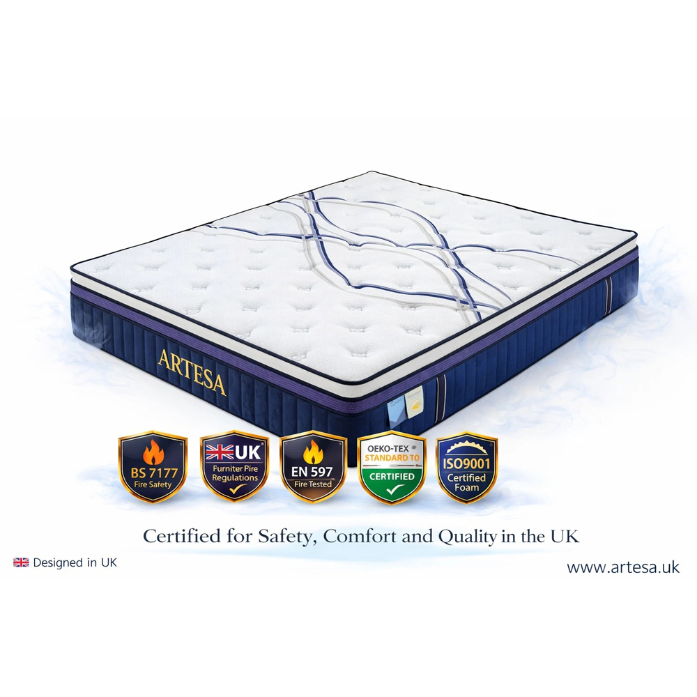 ARTESA Dreams King Size 4000 Pocket Spring Hybrid Mattress Image 5