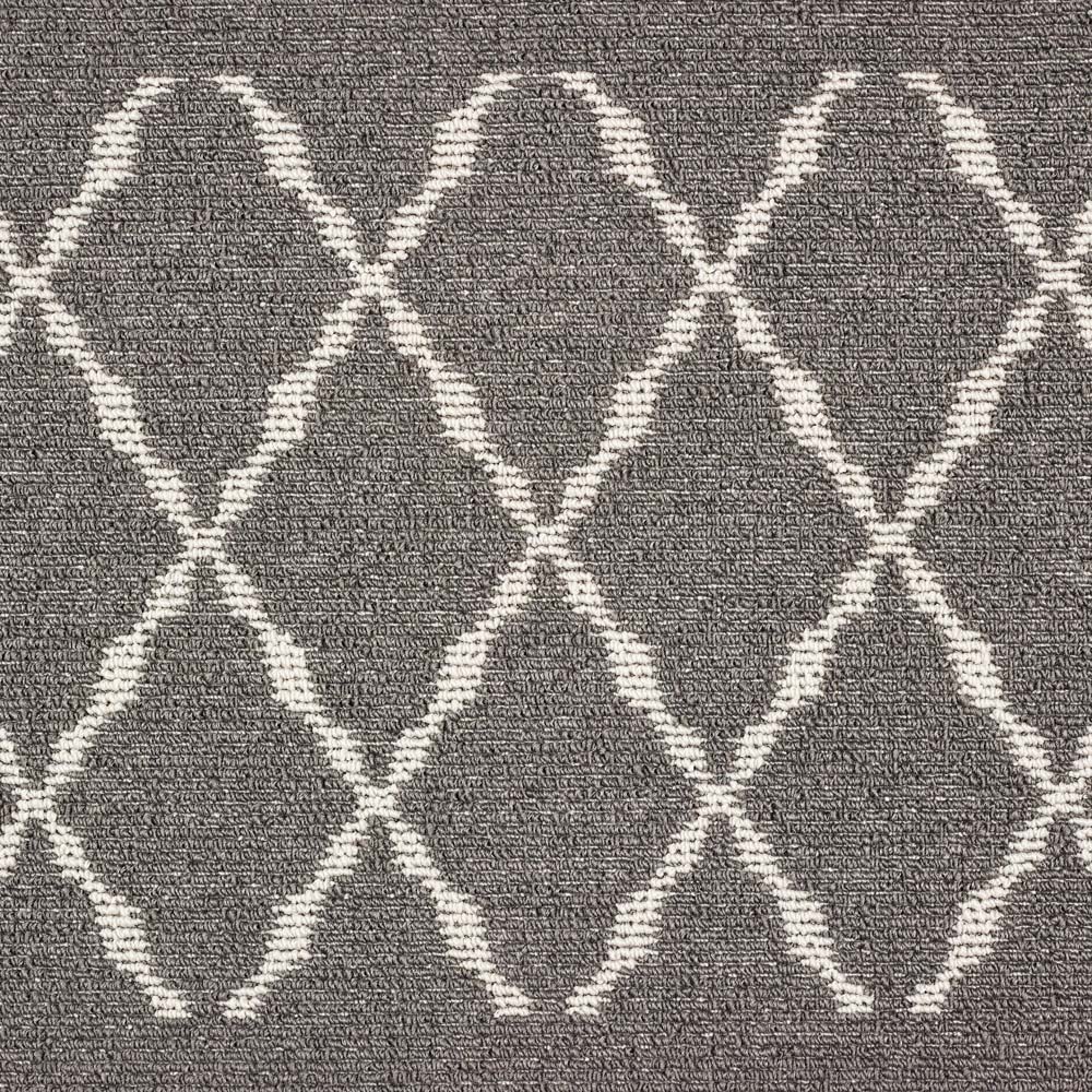 My Mat Arbor Silver Diamond Stain Resistant Runner 67 x 200cm Image 4
