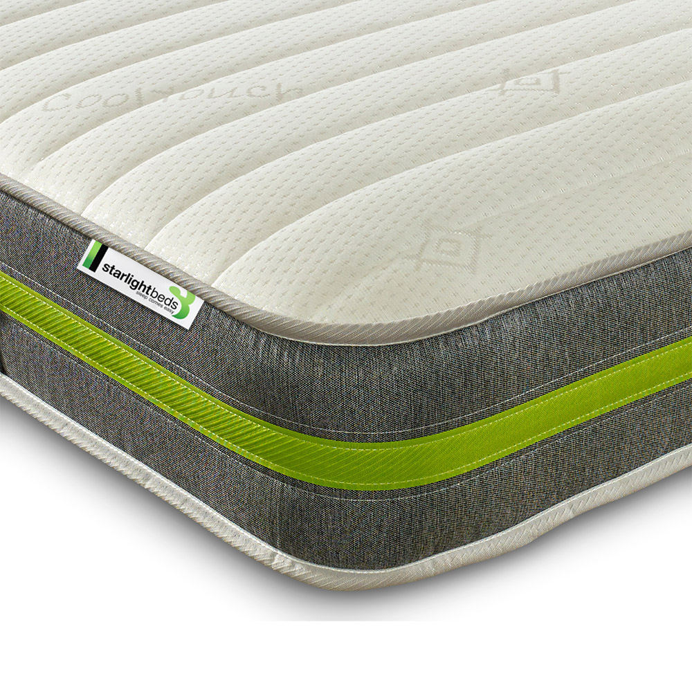 Starlight Beds Single Open Coil Eco Memory Foam Mattress Image 3