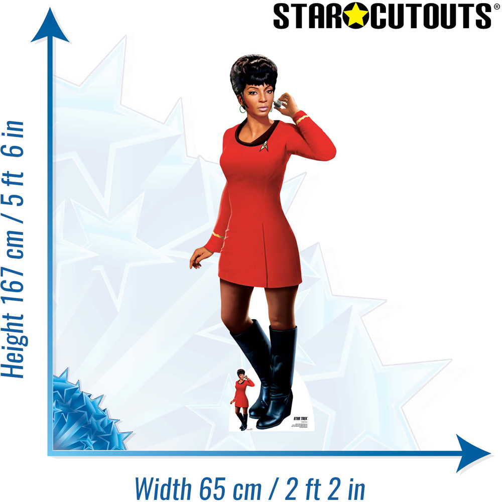 Star Cutouts Uhura Cardboard Cutout 5.5ft Image 6