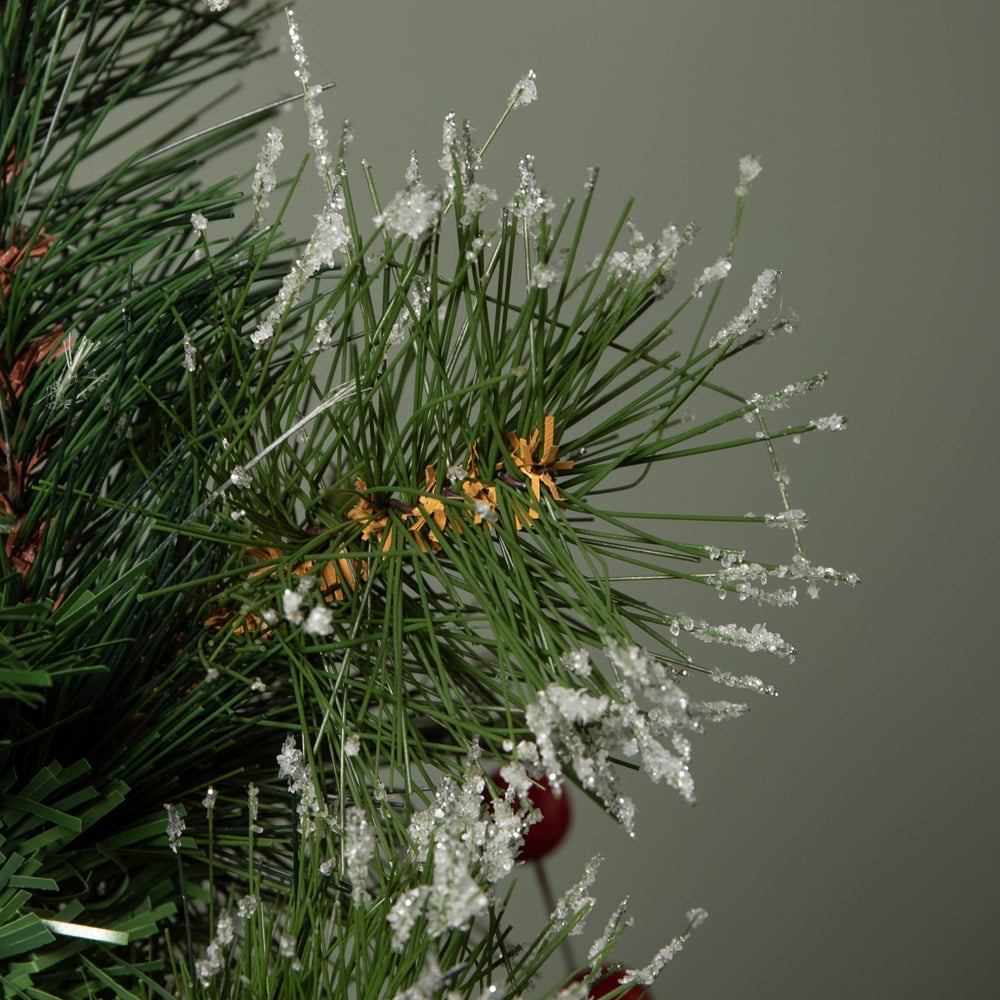 Samuel Alexander Ipswich Frosted Berries and Pinecones Indoor Mini Christmas Tree 50cm Image 5