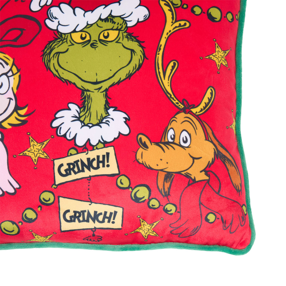 The Grinch Christmas Is Coming Cushion Image 7