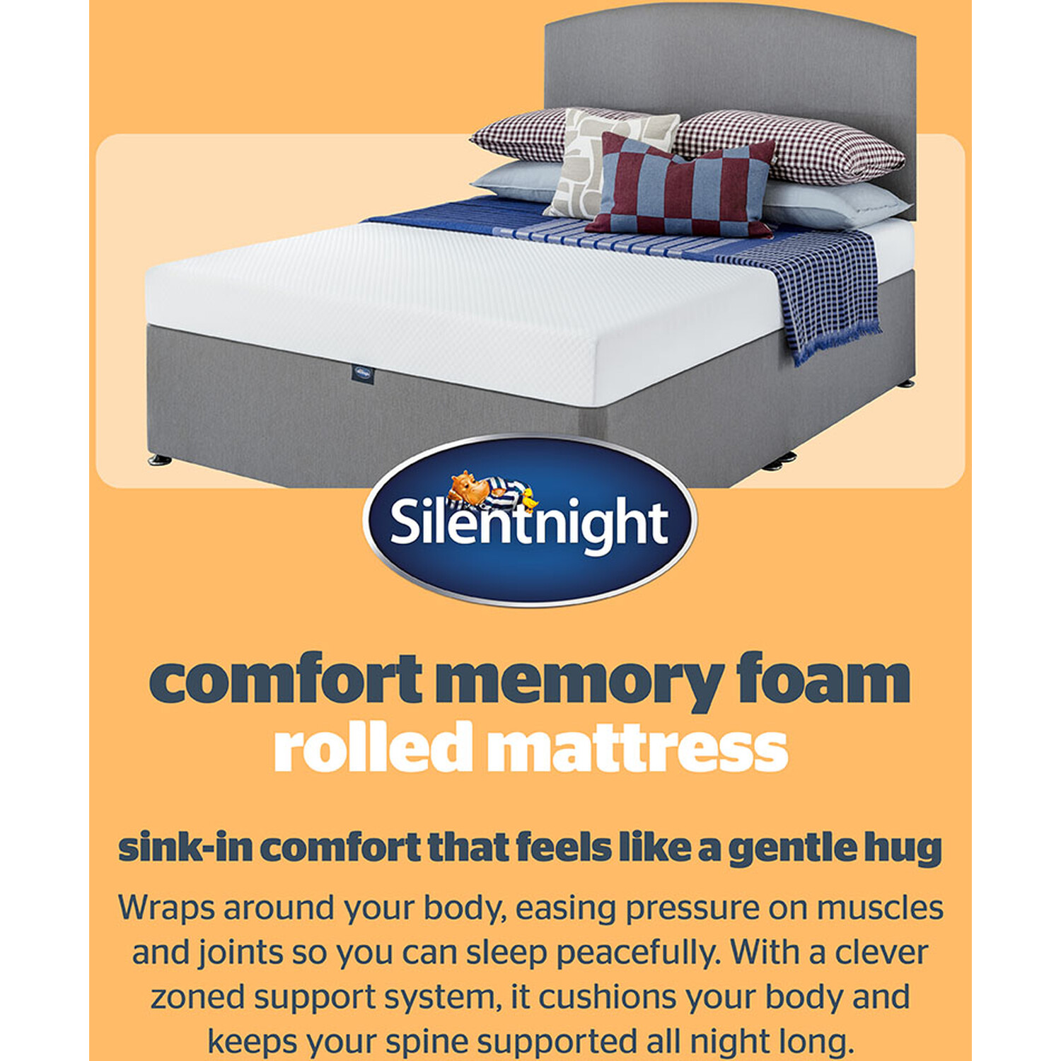Silentnight Comfort Memory Mattress King Image 3