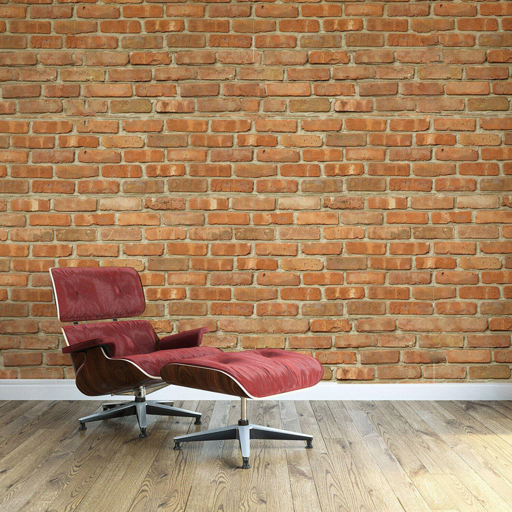Walplus London Topaz Brick Wall Self-adhesive Decal Wallpaper Image 2