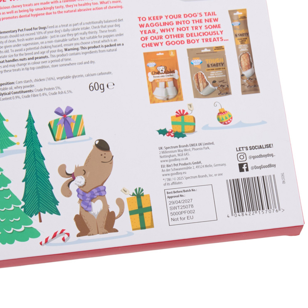 Good Boy Chewy Advent Calendar for Dogs Image 2