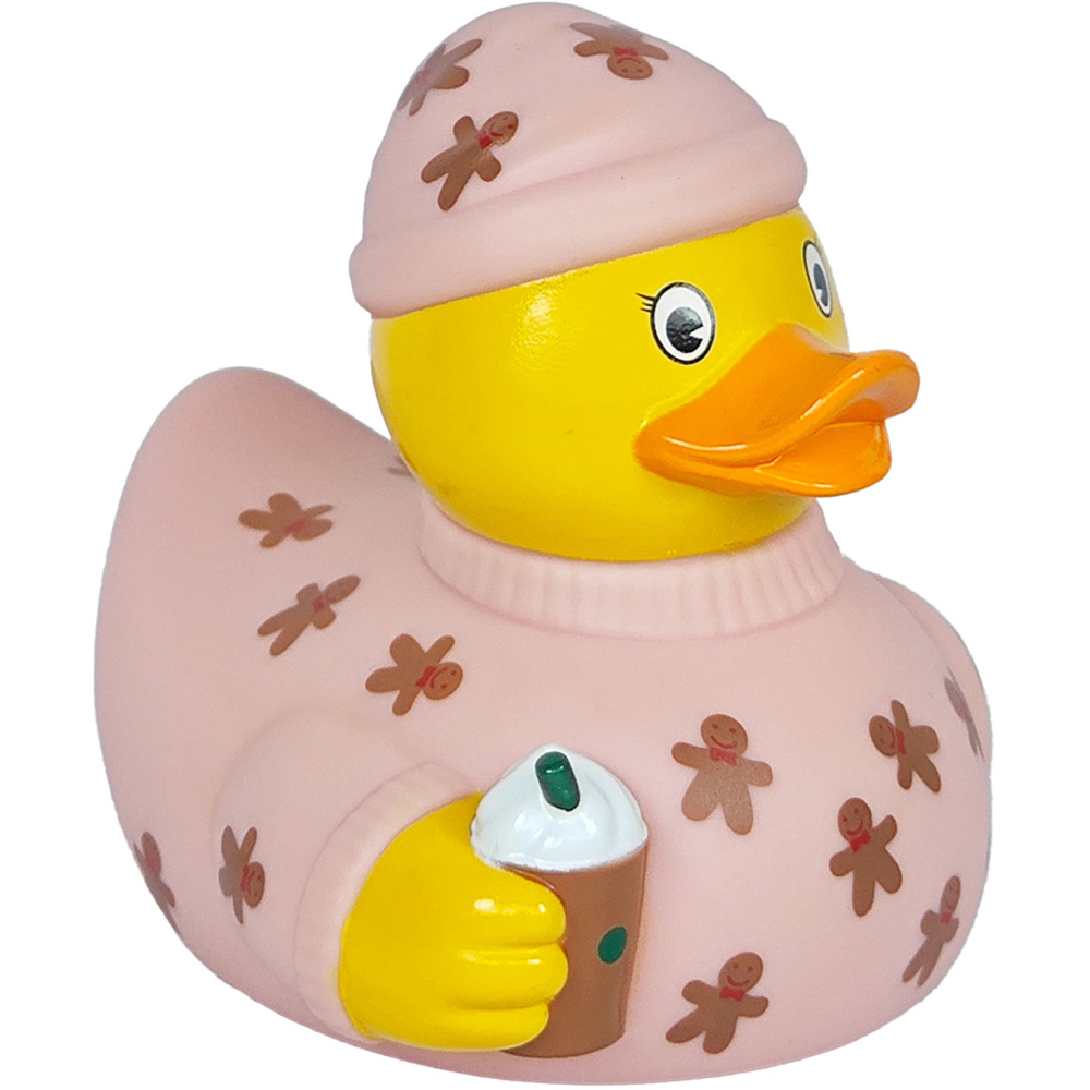 Pink Gingerbread Duck Image 2