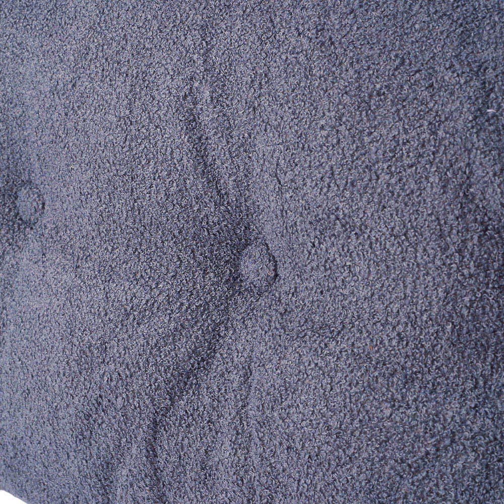 Living and Home Slate Blue Corduroy Wedge Headboard Pillow with Side Pocket 180 x 50cm Image 6