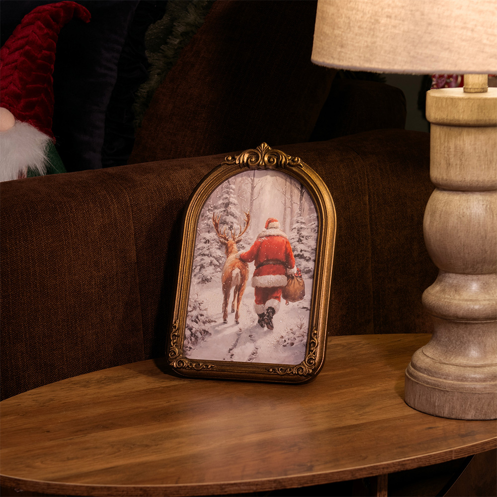 Ornate Vintage Christmas Framed Print Image 2