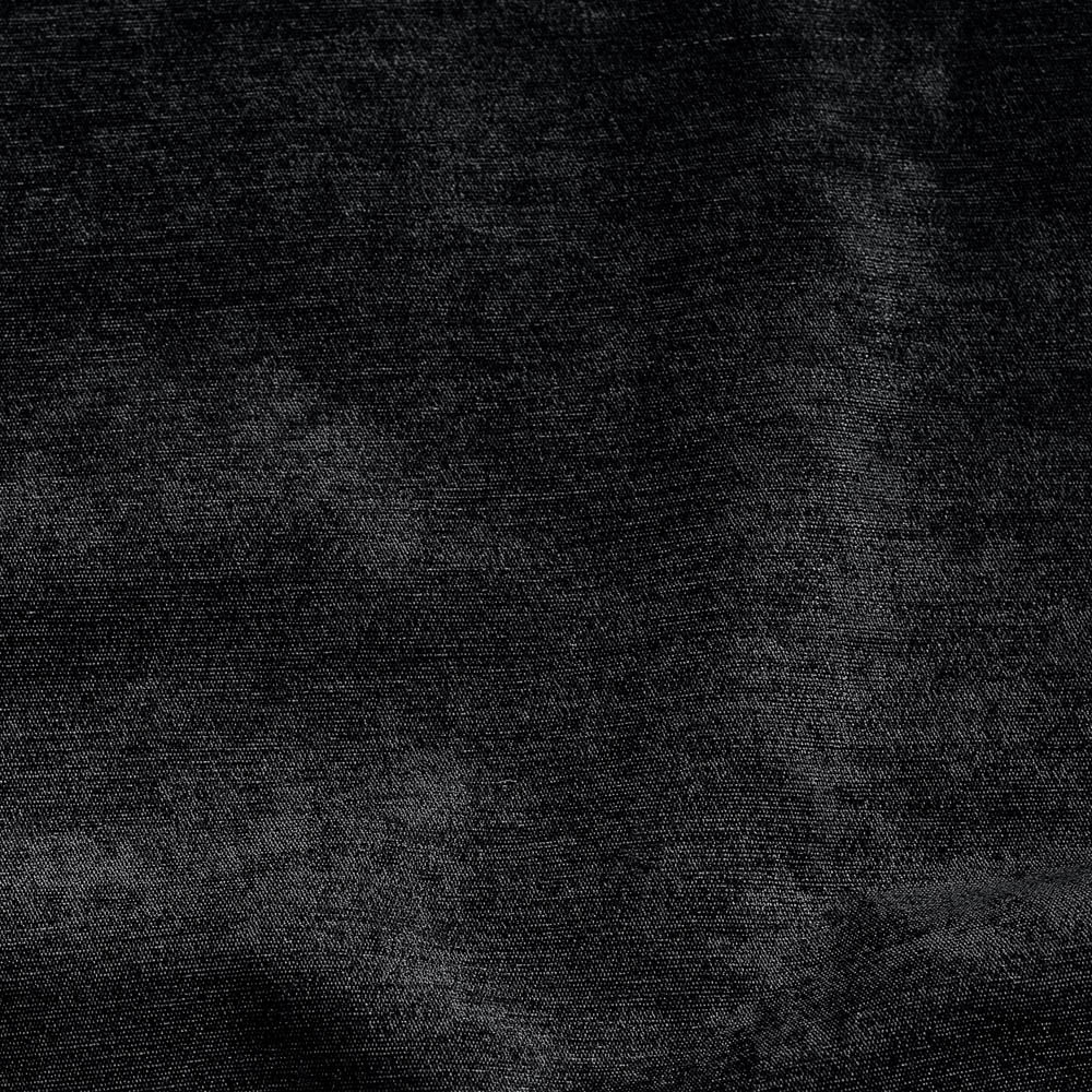 Alan Symonds Black Chenille Blackout Ring Top Eyelet Curtains 229 x 229cm Image 5