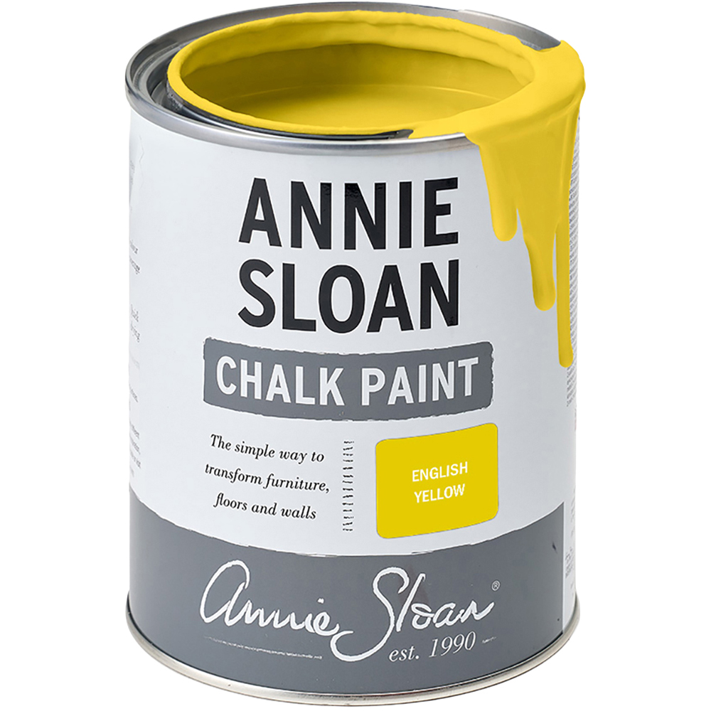 Annie Sloan English Yellow Matt Chalk Paint 1L Image 2