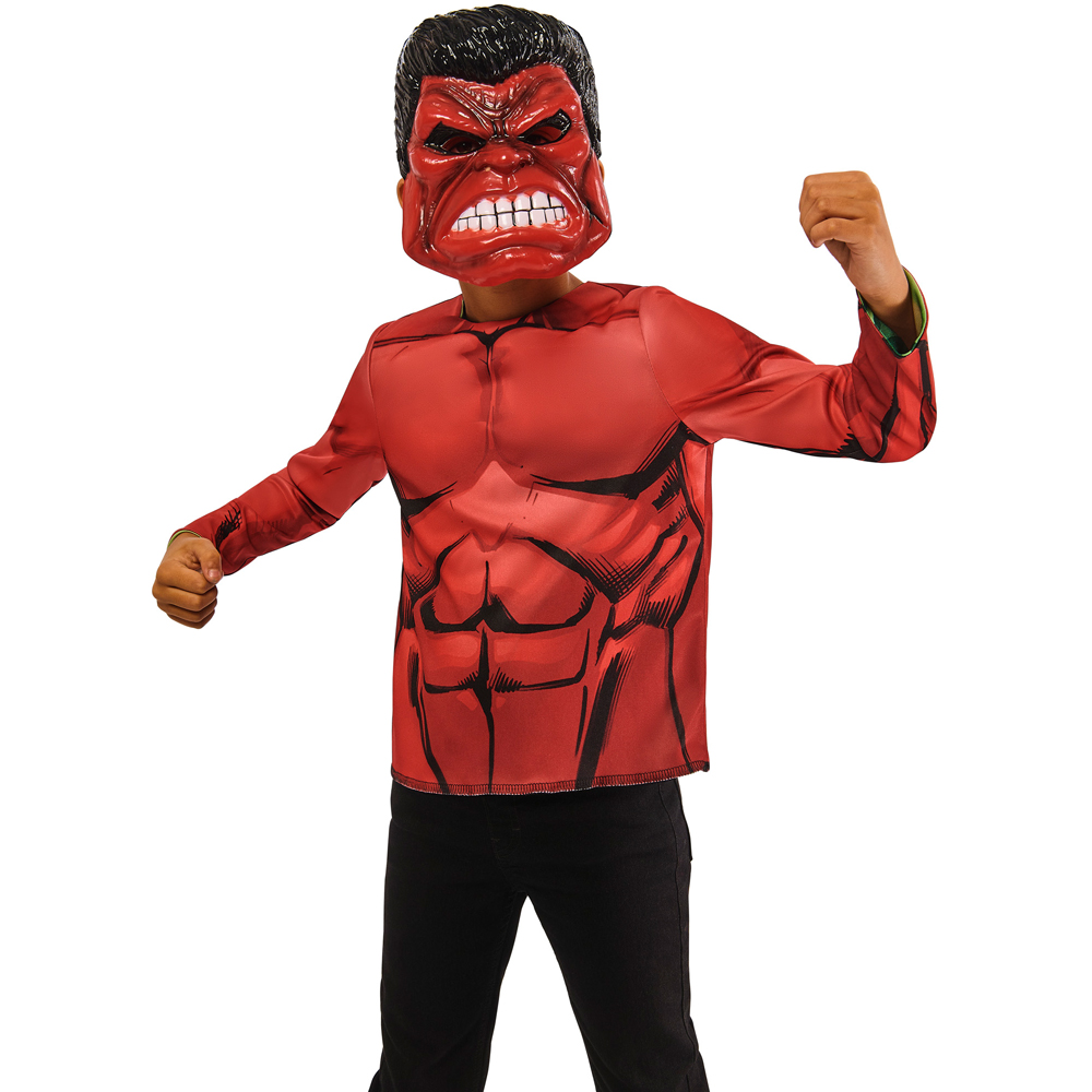 Marvel Reversible Hulk Costume Top Age 7 to 8 Years Image 8