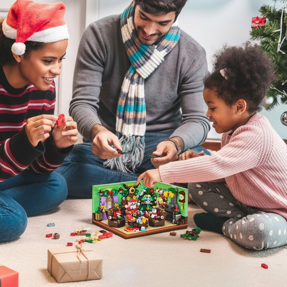 H&O Direct 24 Day Christmas Blind Box Building Block Advent Calendar Set Image 2
