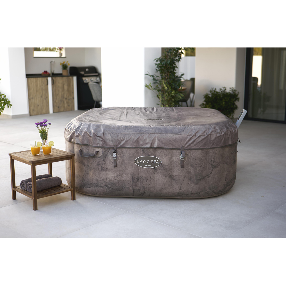 Lay-Z-Spa Rome AirJet 6 Person Inflatable Hot Tub 71 x 180cm Image 2