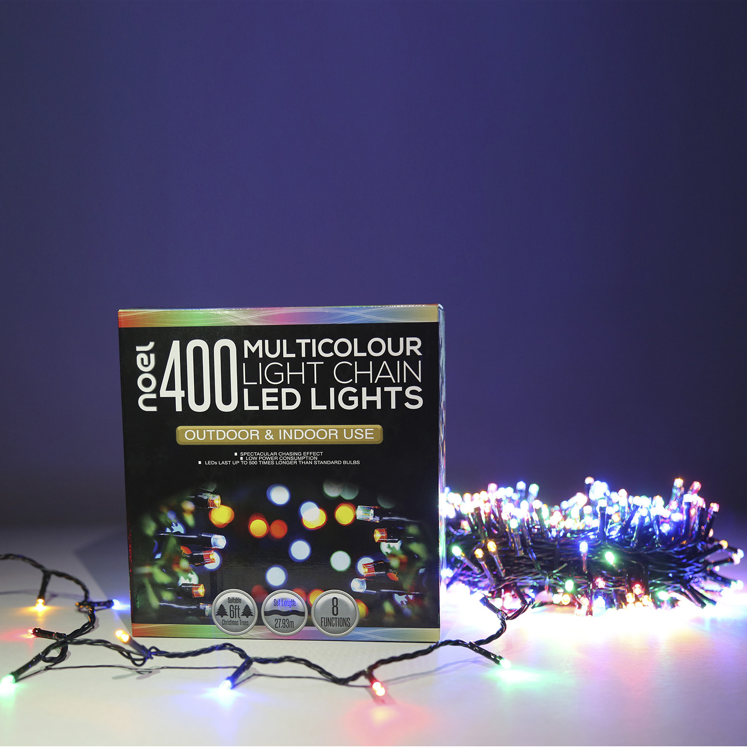 LED Light String - Multi-coloured / 400 Image 2