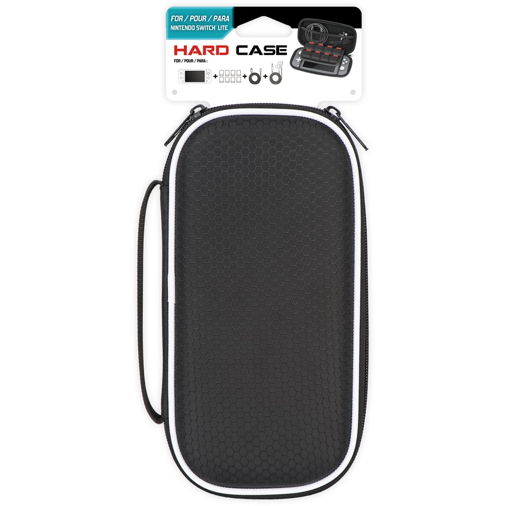 Subsonic Black Nintendo Switch Lite Hard Protective Carry Case Image 2