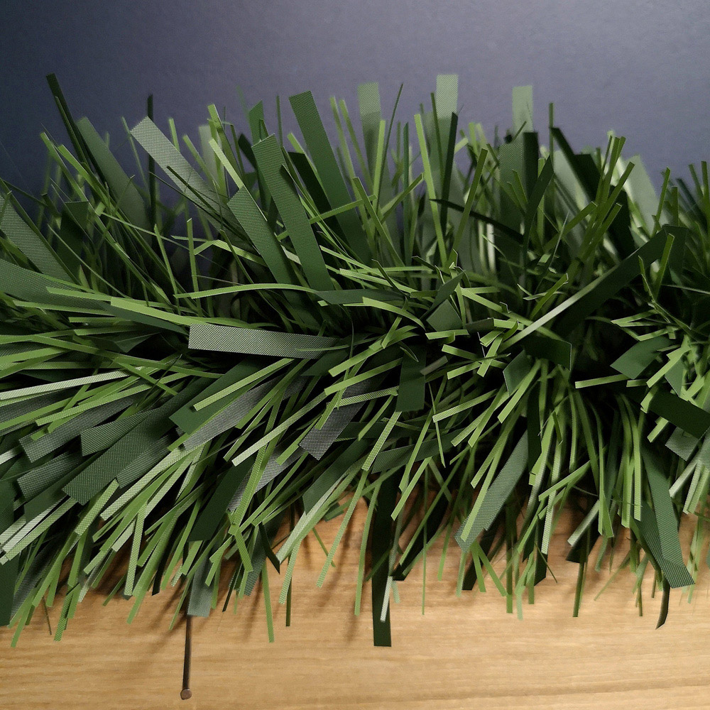 Samuel Alexander Festive Chunky Pine Christmas Tinsel Garland Green 300cm Image 5