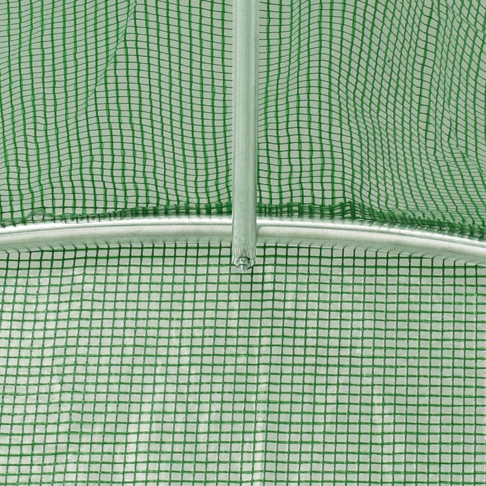 vidaXL Green 16.4 x 72ft Greenhouse Image 5