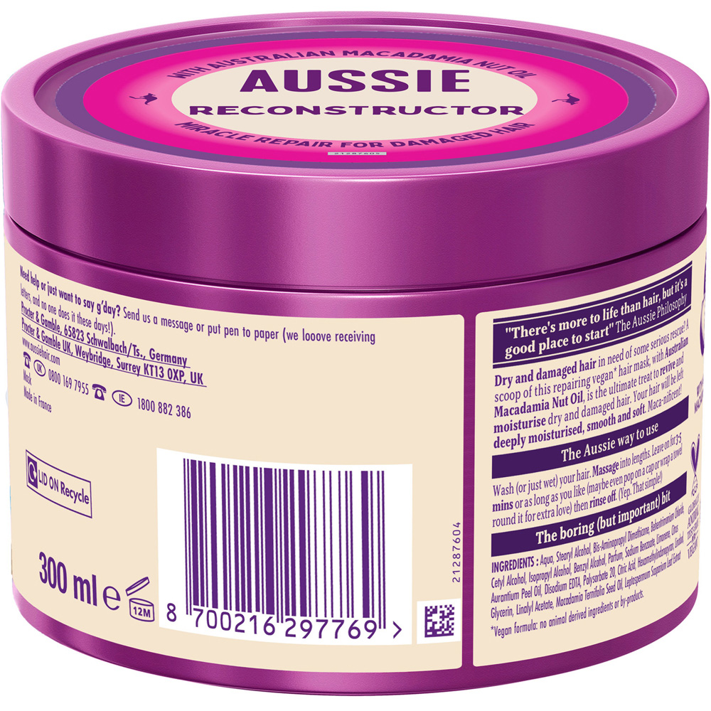 Aussie Repair and Reconstruct Hair Mask Image 4
