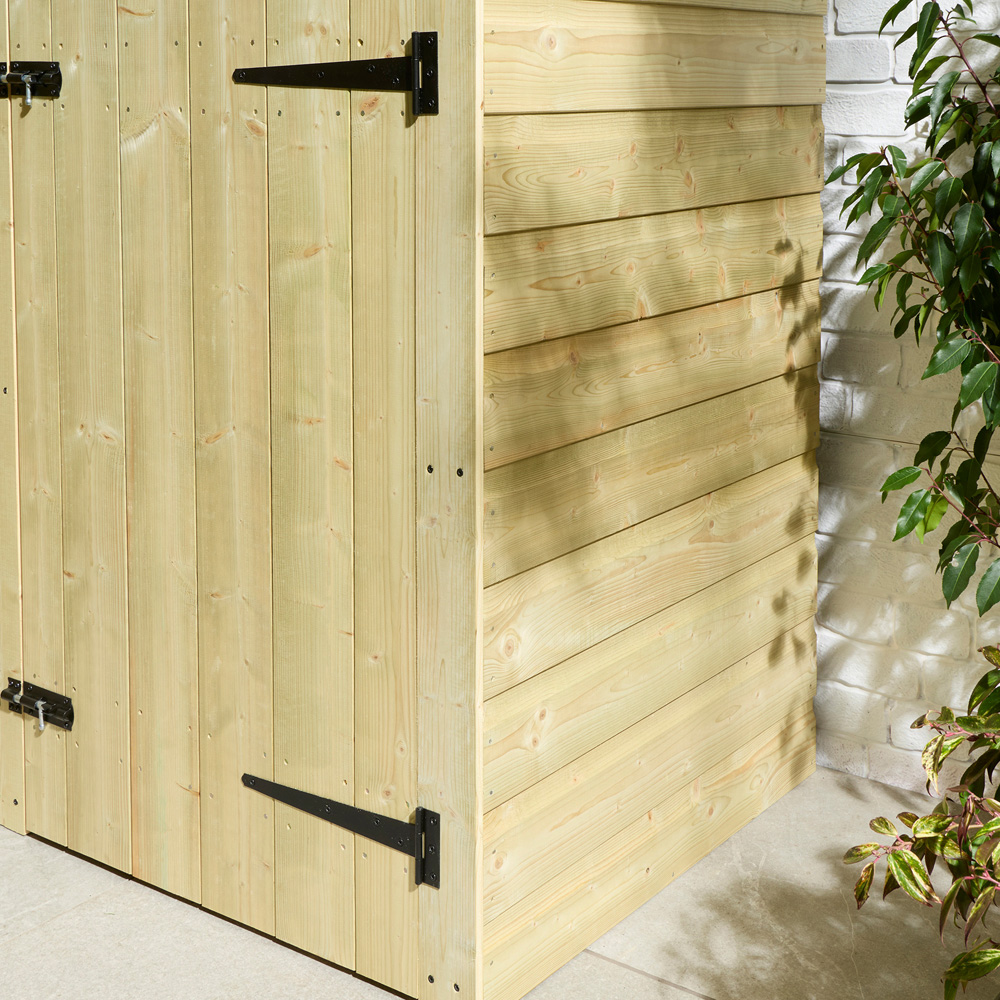 Rowlinson Premier Single Shiplap Bin Store Image 6