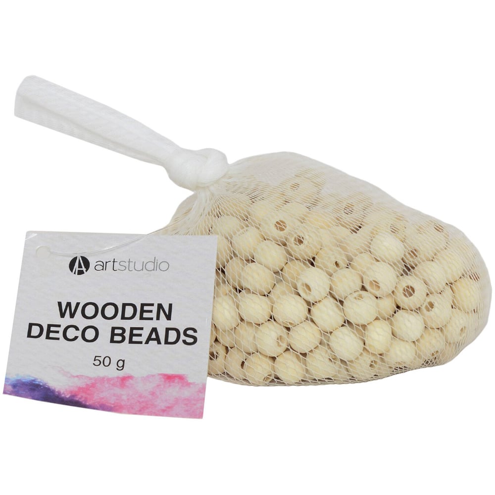 Art Studio Wooden Deco Beads Image 3