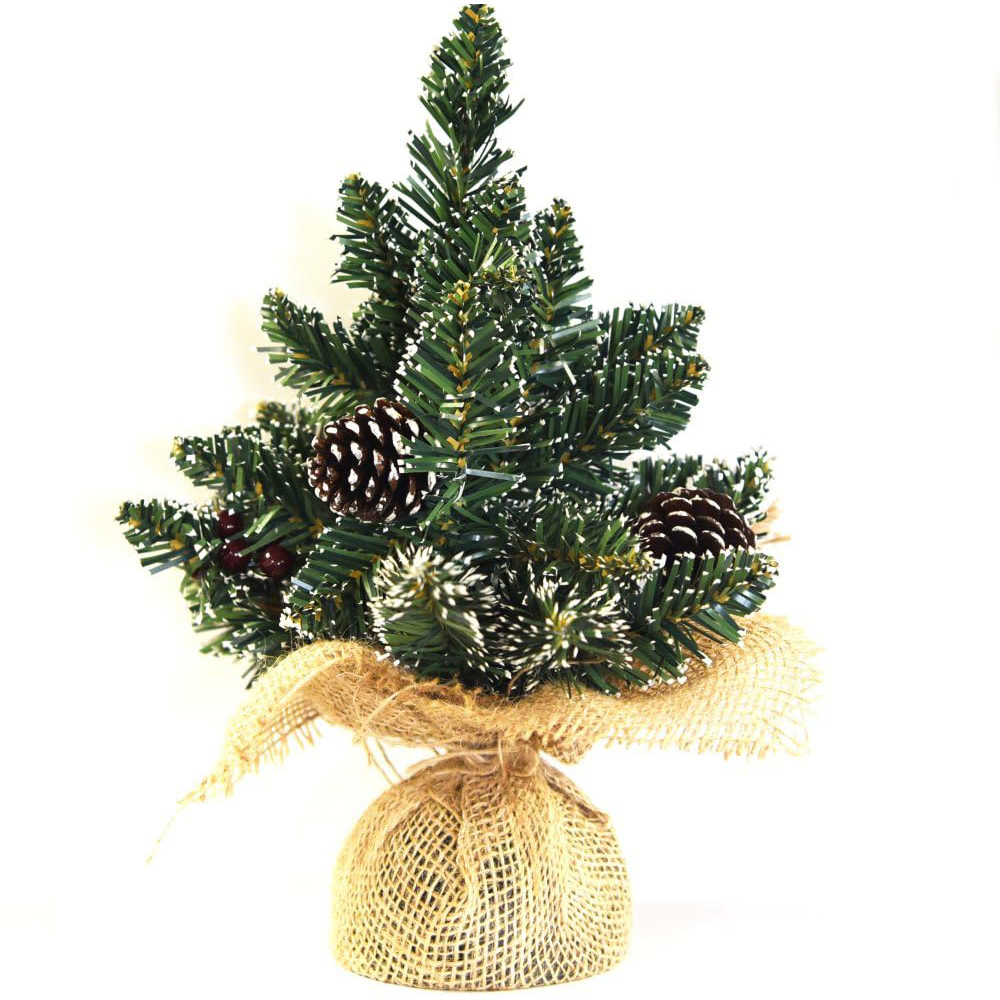 Thompson and Morgan Christmas Gift Derby Artificial Christmas Tree 60cm Image 1