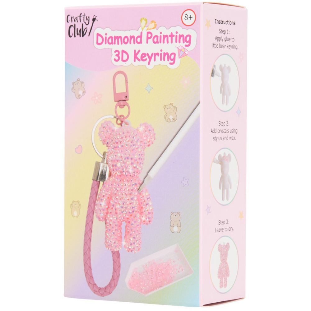 Diamond Painting 3D Keyring Kit Image 5