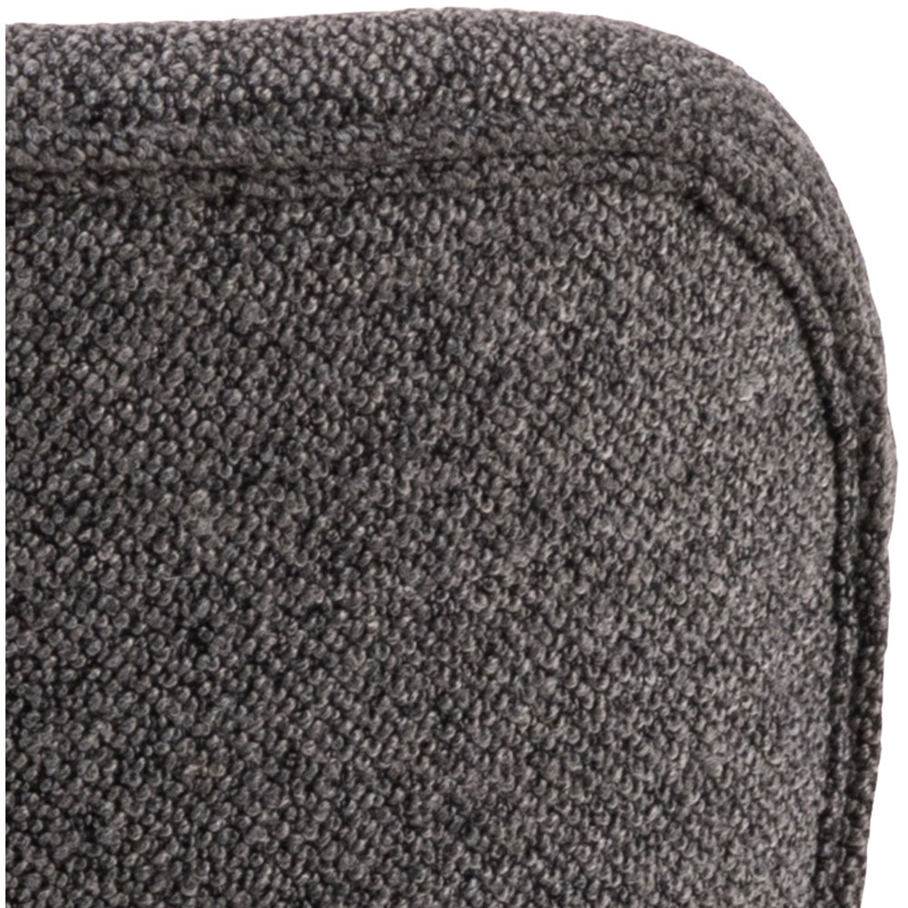 Florence Batilda Set of 2 Grey and Oak Dining Chair Image 5