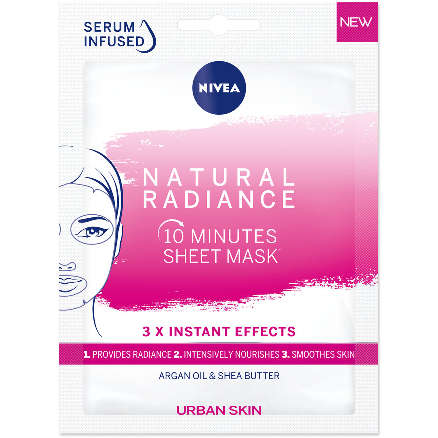 Nivea Natural Radiance Sheet Mask Image
