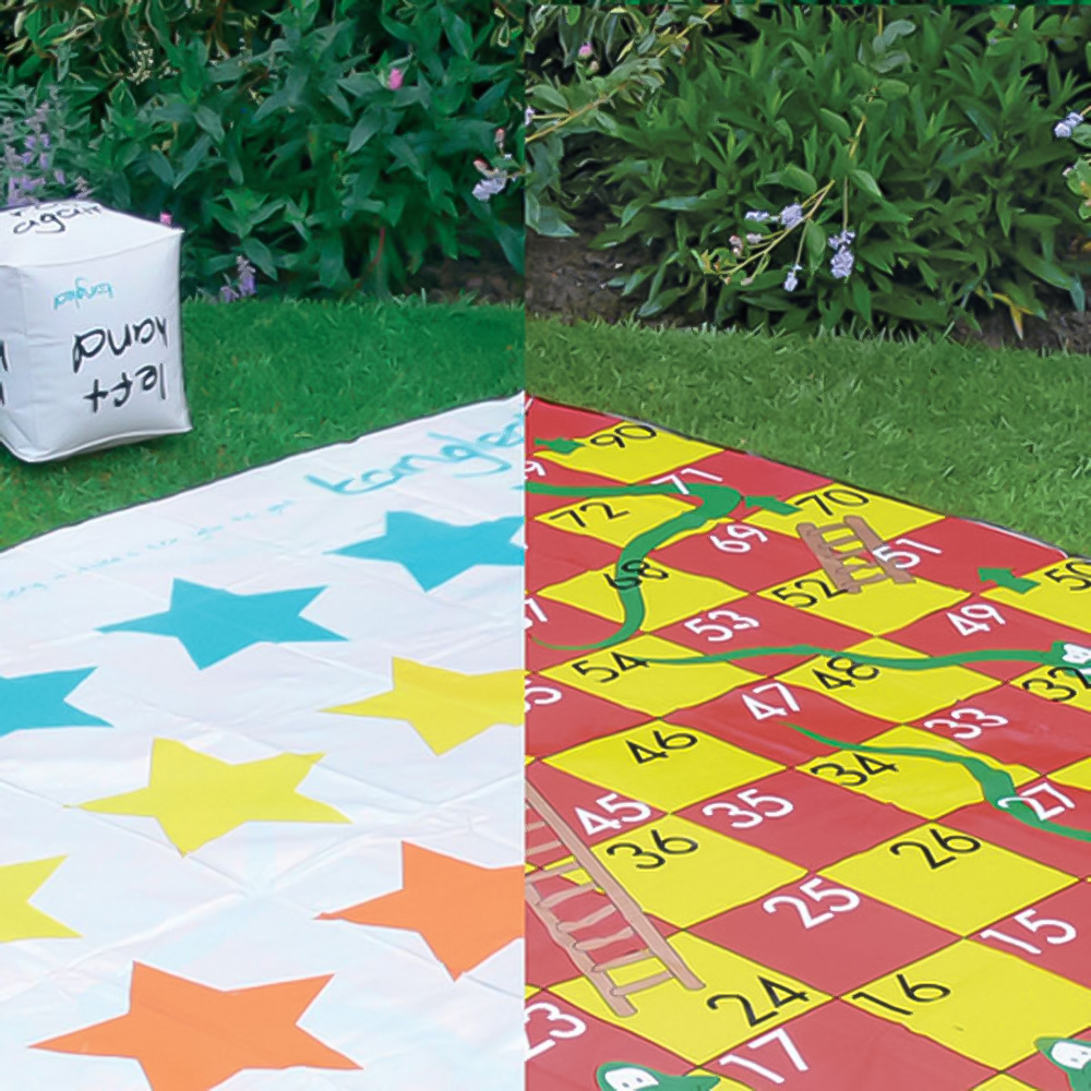 Samuel Alexander Giant Snakes and Ladders and Twister Garden Game Image 2