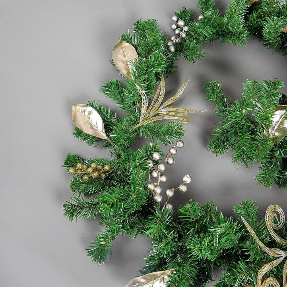 Shatchi LED Wooden House Tabletop Christmas Decoration Image 3
