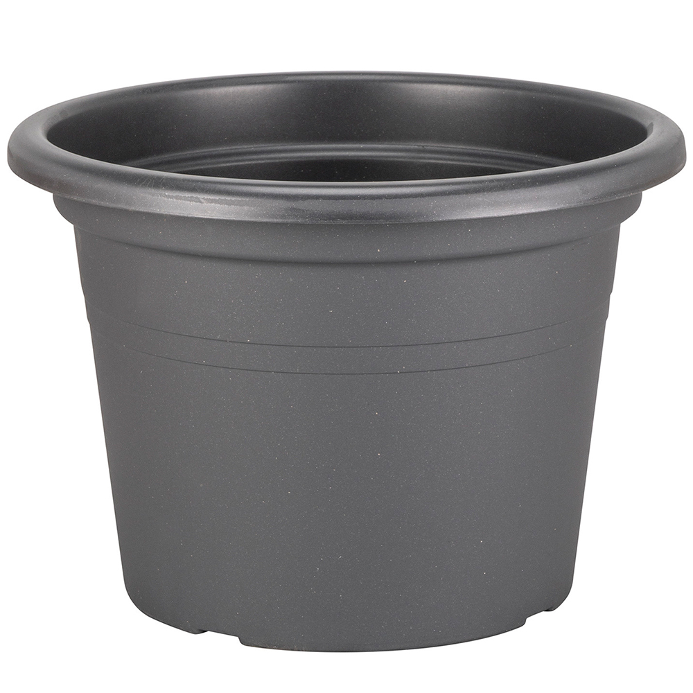 Cilindro Anthracite Outdoor Plant Pot 30cm Image