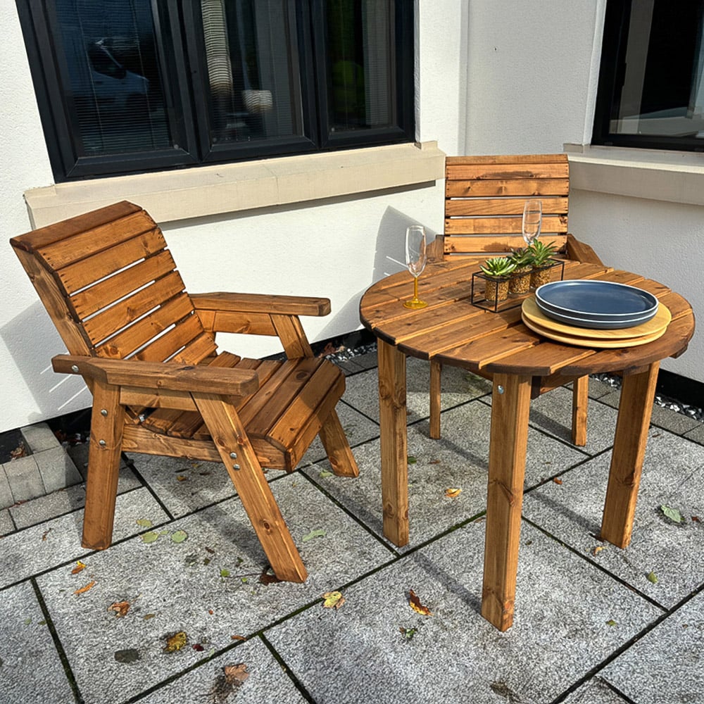 Charles Taylor Thatcham 2 Seater Garden Dining Set Image 5