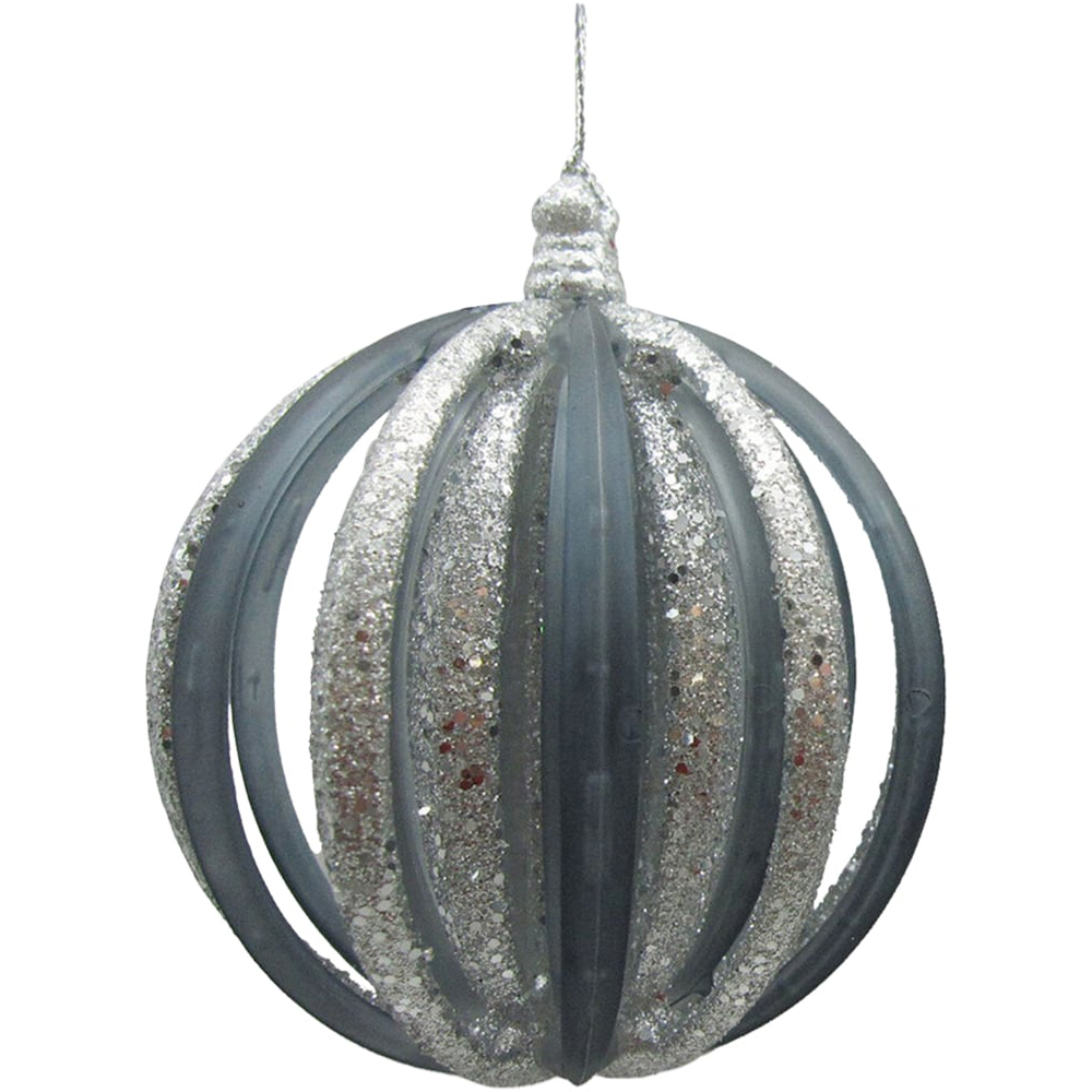 Two Tone Blue Bauble Image 2