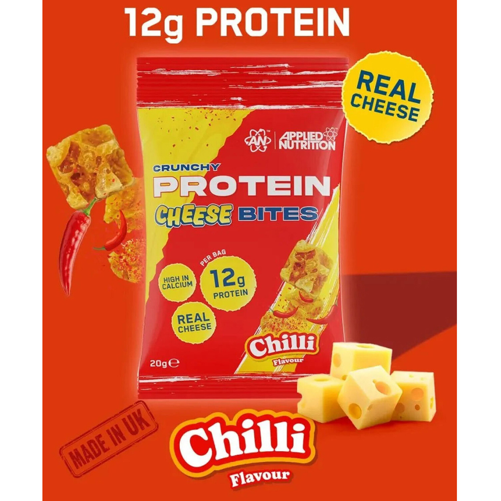 Applied Nutrition Crunchy Protein Cheese Bites Chilli Image 2